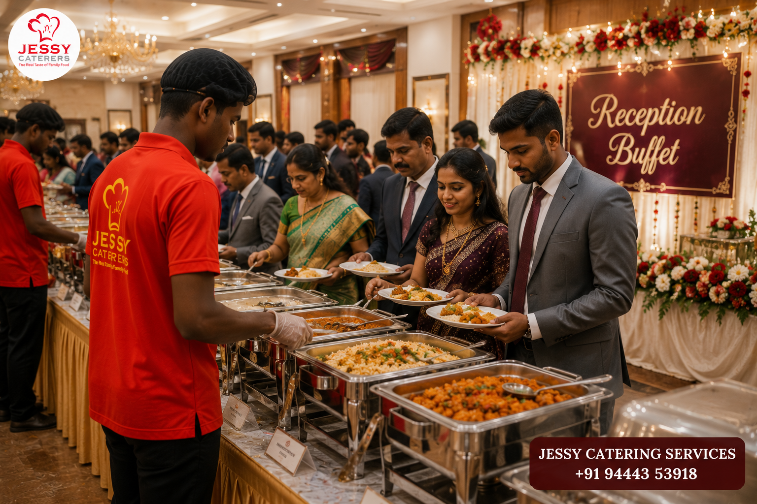Reception buffet